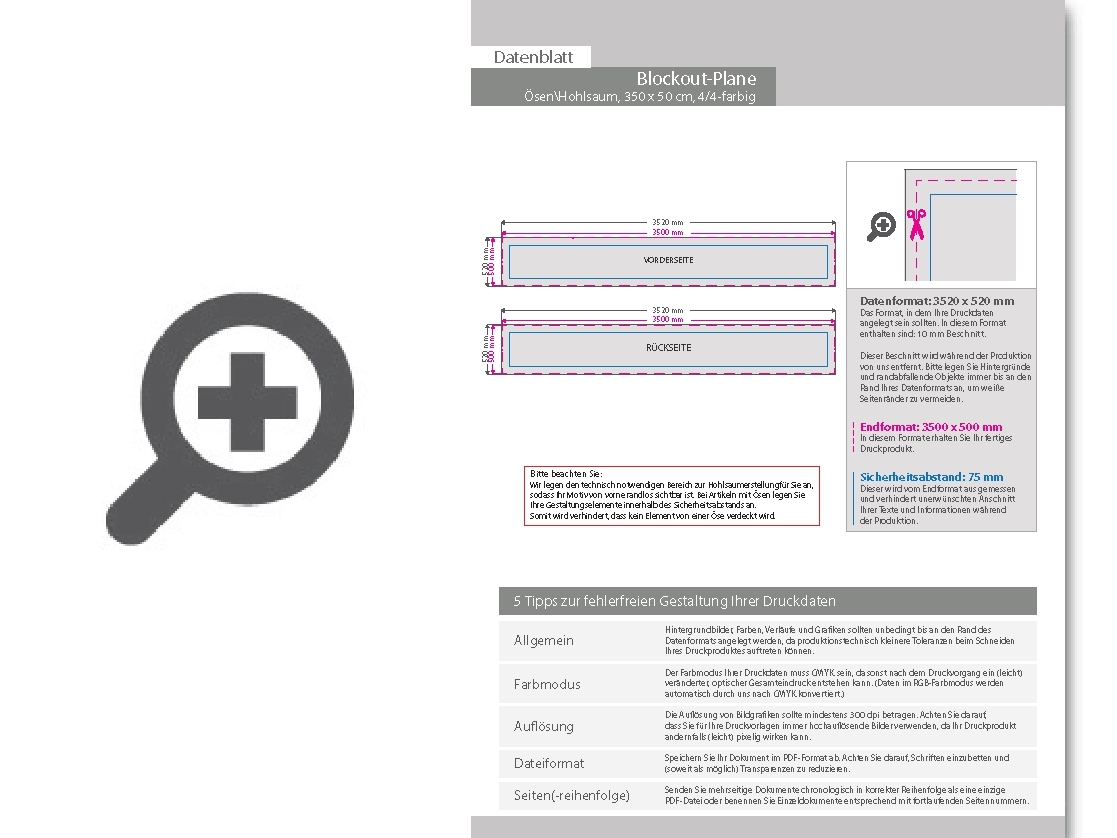 Product Bild hochwertige_blockout-plane_350_x_50_cm__4_4-farbig_bedruckt__hohlsaum_links_und_rechts_(durchmesser_hohlsaum_3_0_cm)