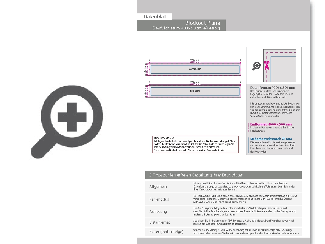 Product Bild hochwertige_blockout-plane_400_x_50_cm__4_4-farbig_bedruckt__hohlsaum_links_und_rechts_(durchmesser_hohlsaum_3_0_cm)