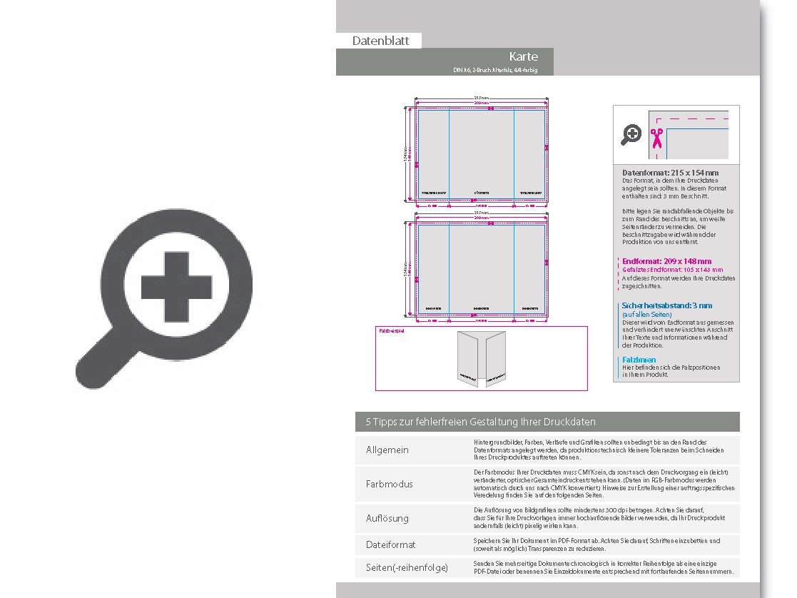 Product Bild einladungskarte__gefalzt_auf_din_a6__vertikaler_2-bruch_fensterfalz__6-seitig