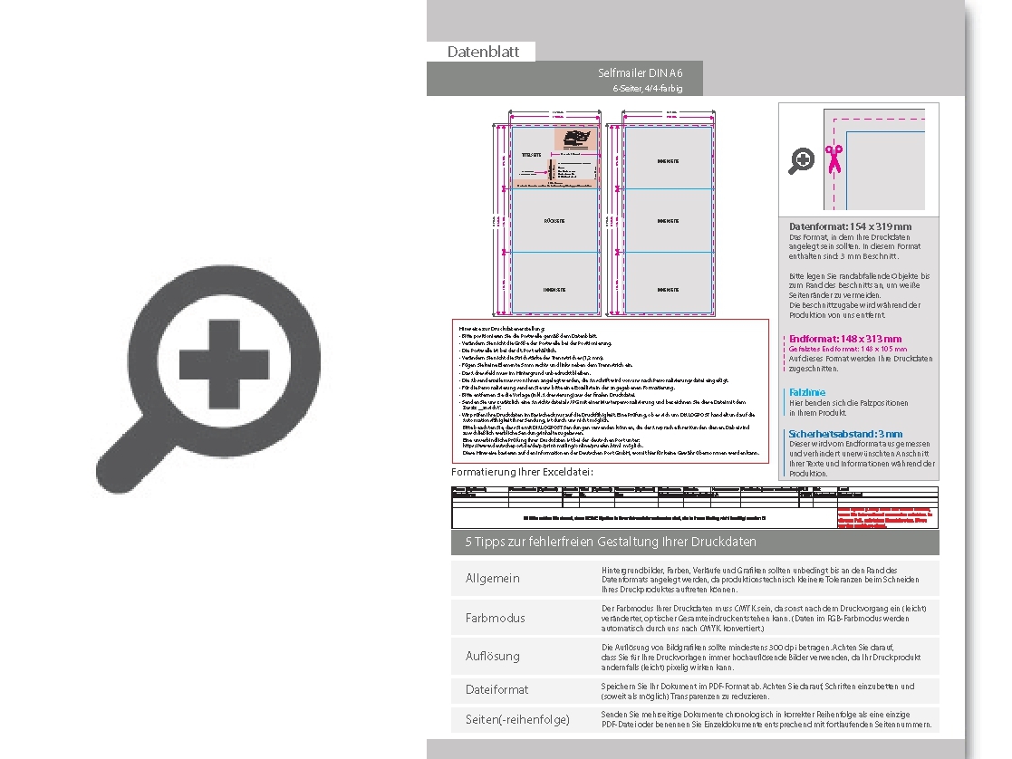 Product Bild selfmailer__gefalzt_auf_din_a6_(14_8_x_10_5_cm)__6-seiter
