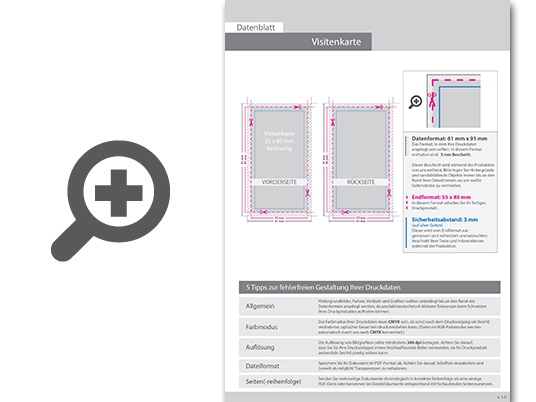 Product Bild visitenkarten_hoch_5_5_farbig_55_x_85_mm___beidseitig_bedruckt_(cmyk_4-farbig_+_1_gold-sonderfarbe)